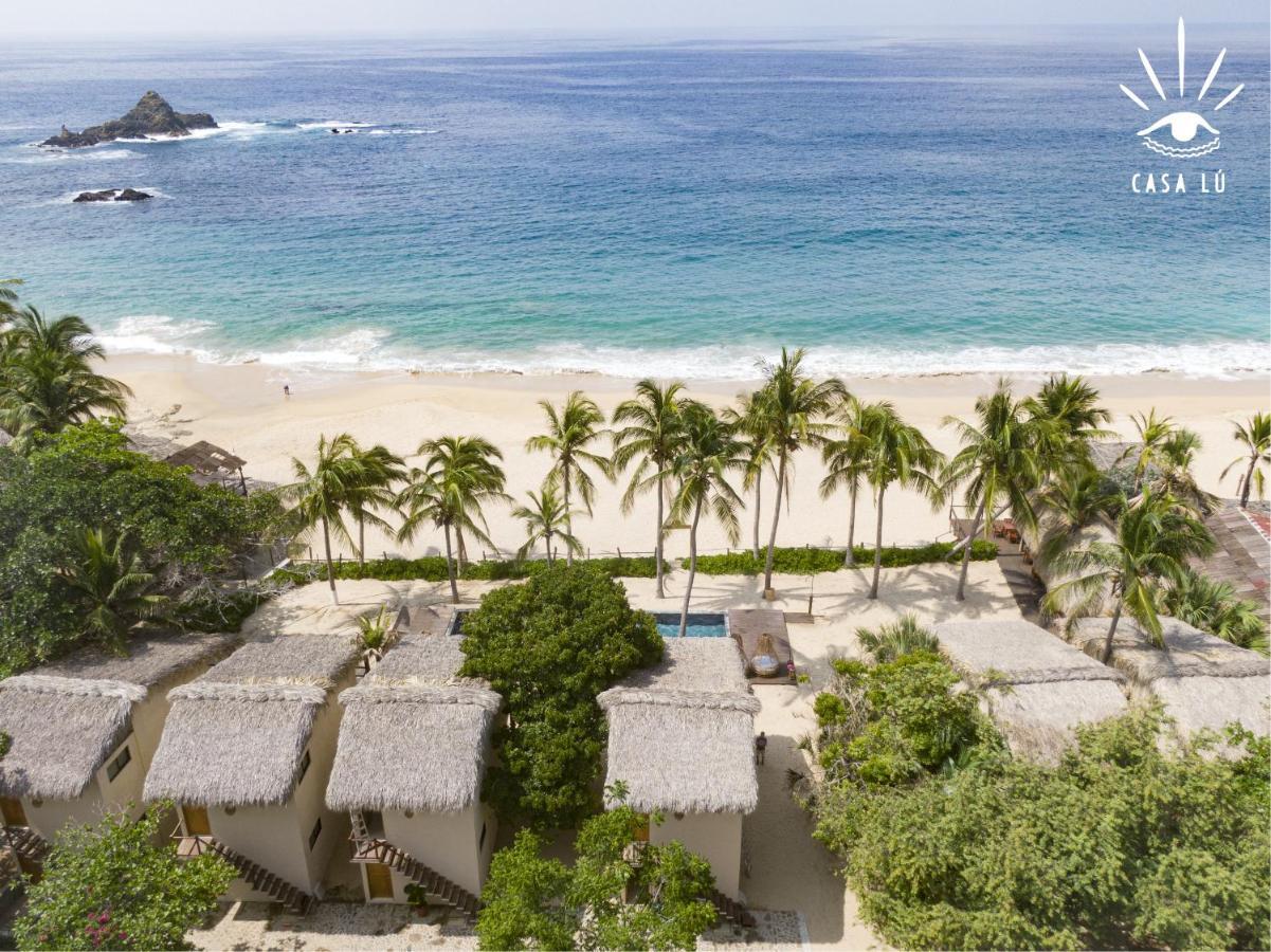 Casa Lu Hotel Boutique Mazunte Bagian luar foto
